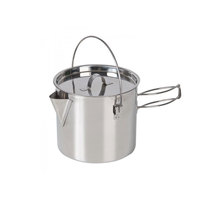 Campfire Stainless Steel Billy Kettle - 750ml