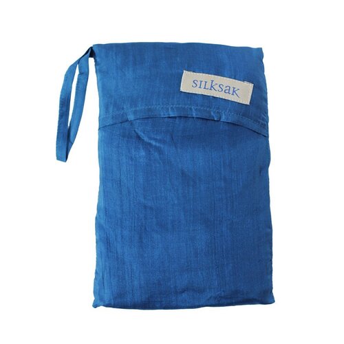 SilkSak Standard Silk Sleeping Bag Liner [Colour: Prussian Blue]