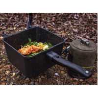 RidgeMonkey Connect Deep Pan & Griddle XL - Granite Edition image