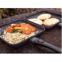 RidgeMonkey Connect Pan & Griddle XXL - Granite Edition image