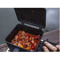 RidgeMonkey Connect Deep Pan & Griddle XL - Granite Edition image