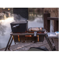 RidgeMonkey Connect Deep Pan & Griddle XL - Granite Edition image