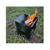 Ozpig 3-in-1 Flat Pack Fire Pit image