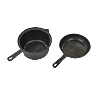 Campfire Pre Seasoned Saucepan with Skillet Lid 2.3 Qt image