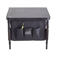 Kiwi Camping Bi-Fold Table with Pantry - Black image