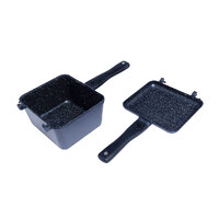 RidgeMonkey Connect Deep Pan & Griddle - Granite Edition image