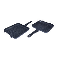 RidgeMonkey Connect Pan & Griddle XXL - Granite Edition image