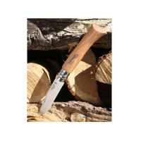 Opinel Traditional Classic No.08 Pocket Knife - Stainless Steel - 8.5 cm image