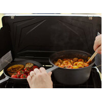 Campfire Pre Seasoned Saucepan with Skillet Lid 2.3 Qt image