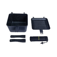 RidgeMonkey Connect Deep Pan & Griddle XL - Granite Edition image