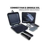 RidgeMonkey Connect Pan & Griddle XXL - Granite Edition image