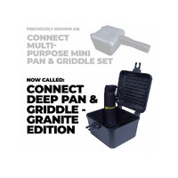 RidgeMonkey Connect Deep Pan & Griddle - Granite Edition image