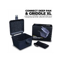 RidgeMonkey Connect Deep Pan & Griddle XL - Granite Edition image