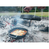 Campfire Pre Seasoned Cast Iron Combo Camp Oven image