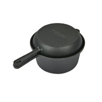 Campfire Pre Seasoned Saucepan with Skillet Lid 2.3 Qt image