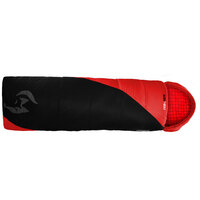 Black Wolf Campsite Adults M10 Sleeping Bag [Colour: Red]