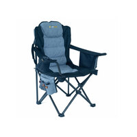 OZtrail Big Boy Arm Chair [Colour: Black]