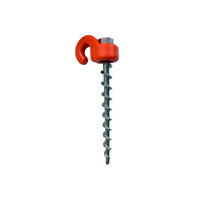 Outback Tracks G2 Ground Dog Screw-in Peg with Hook Collar - Each image