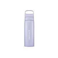 LifeStraw Go Stainless Steel Water Filter Bottle - 530ml - Provence Purple image