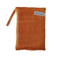 SilkSak Double Silk Sleeping Bag Liner [Colour: Orange]