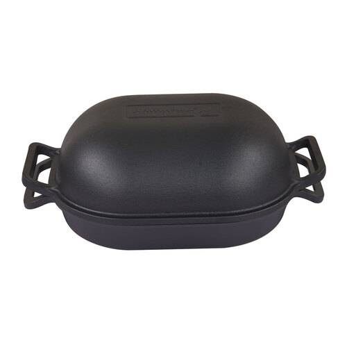 Campfire Pre Seasoned Cast Iron Combo Camp Oven