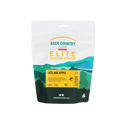 Back Country Cuisine Elite Oats and Apple - 175 gm