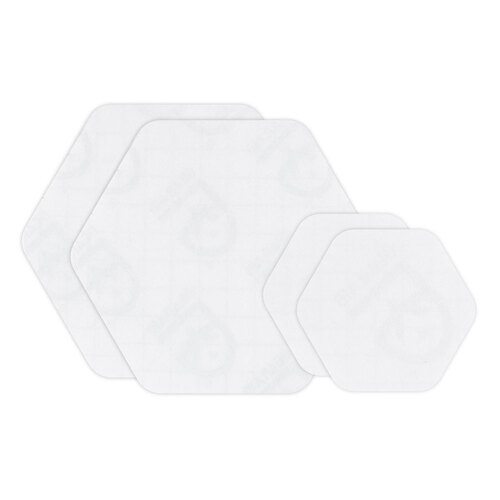 Gear Aid Tenacious Tape Hex Patches - Clear Matte Vinyl