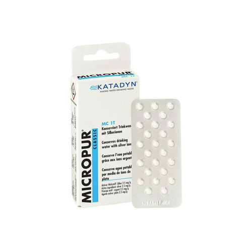 Katadyn Micropur Classic MC 1T Tablets - 50 Pack