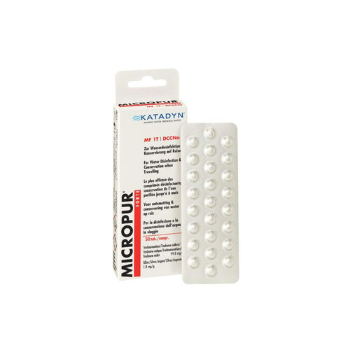 Katadyn Micropur Forte MF 1T Tablets - 50 Pack