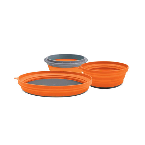 Kiwi Camping Collapsible 3 Piece Dinner Set