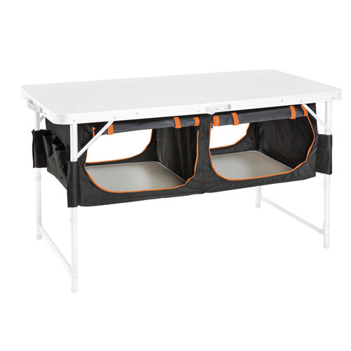 Kiwi Camping Pantry for Bi-fold Table - Black