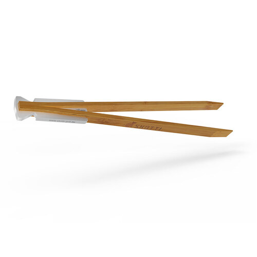 SKOTTI Tongs - Bamboo Grill Tongs