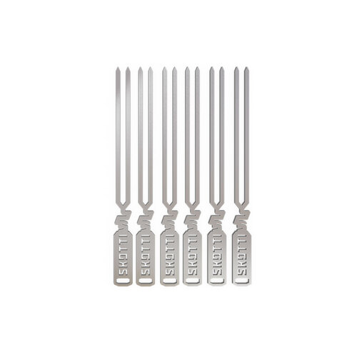 SKOTTI Pikes - Stainless Steel Skewers - Set of 6